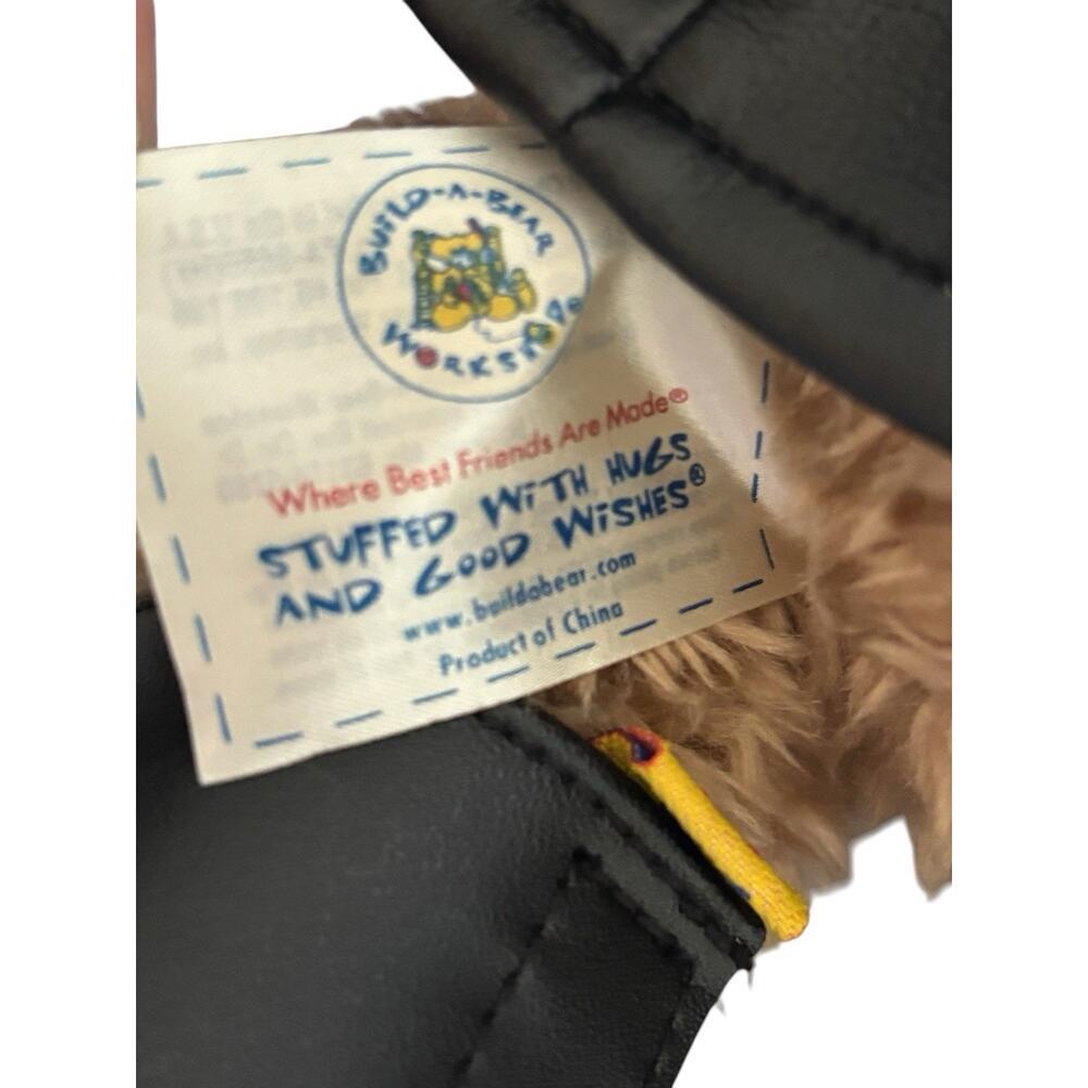 Build a Bear Biker Bunny Faux Leather Motorcycle Jacket Boots Sunglasses BAB - Picture 7 of 8